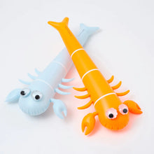 Load image into Gallery viewer, Kids Inflatable Noodle Sonny the Sea Creature Neon Orange