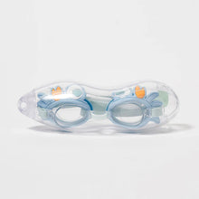 Load image into Gallery viewer, Mini Swim Goggles Sonny the Sea Creature Blue