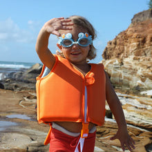 Load image into Gallery viewer, Mini Swim Goggles Sonny the Sea Creature Blue