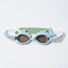 Load image into Gallery viewer, Mini Swim Goggles Shark Tribe Khaki