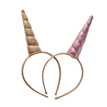 Load image into Gallery viewer, Unicorn Hairband - Gold
