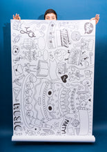 Load image into Gallery viewer, FIESTA Giant Colouring Roll