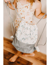 Load image into Gallery viewer, Beach Backpack Rainbow