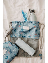 Load image into Gallery viewer, Beach Backpack Sharks