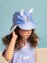 Load image into Gallery viewer, Sparkle the Unicorn - Flip Peak Sun Hat