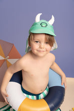 Load image into Gallery viewer, Spike the Dinosaur - Flip Peak Sun Hat