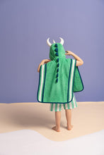 Load image into Gallery viewer, Spike the Dinosaur Poncho Towel