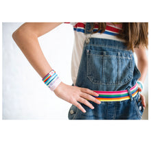Load image into Gallery viewer, Ratatam Bracelet - Blue Stripes