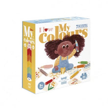 Load image into Gallery viewer, I Love My Colours Puzzle - 7 Reversible Puzzle