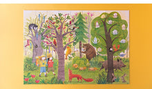 Load image into Gallery viewer, Night and Day in the Forest - 54 Piece Puzzle