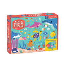 Load image into Gallery viewer, Ocean Party Lift-the-Flap 12 Piece Puzzle