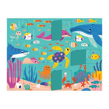 Load image into Gallery viewer, Ocean Party Lift-the-Flap 12 Piece Puzzle