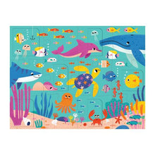Load image into Gallery viewer, Ocean Party Lift-the-Flap 12 Piece Puzzle