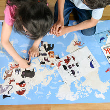 Load image into Gallery viewer, My Giant Poster & Sticker Set | Animals of the World