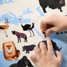 Load image into Gallery viewer, My Giant Poster & Sticker Set | Animals of the World