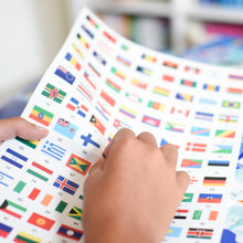 Load image into Gallery viewer, My Giant Poster & Sticker Set | Flags of the World