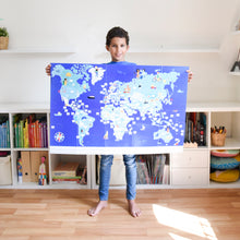 Load image into Gallery viewer, My Giant Poster & Sticker Set | Flags of the World