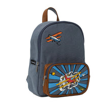 Load image into Gallery viewer, Retro Airplane Backpack