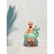 Load image into Gallery viewer, Mini Float Ring Surfing Dino