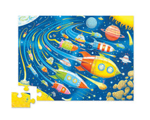 Load image into Gallery viewer, Space Race 36 Piece Floor Puzzle