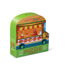 Load image into Gallery viewer, Monster Burger 24 piece Double Sided Puzzle