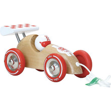 Load image into Gallery viewer, Pull Along Drag Racing Car | Natural Wood