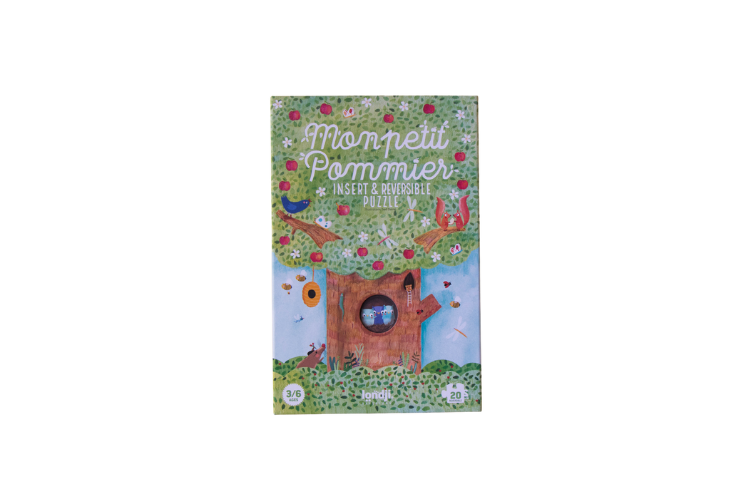 Mon Petit Pommier Puzzle - 20 Piece Reversible Puzzle