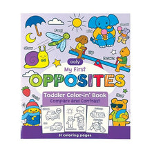 Load image into Gallery viewer, My First Opposites Toddler Colouring Book
