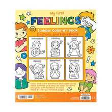 Load image into Gallery viewer, My First Feelings Toddler Colouring Book
