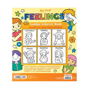 My First Feelings Toddler Colouring Book