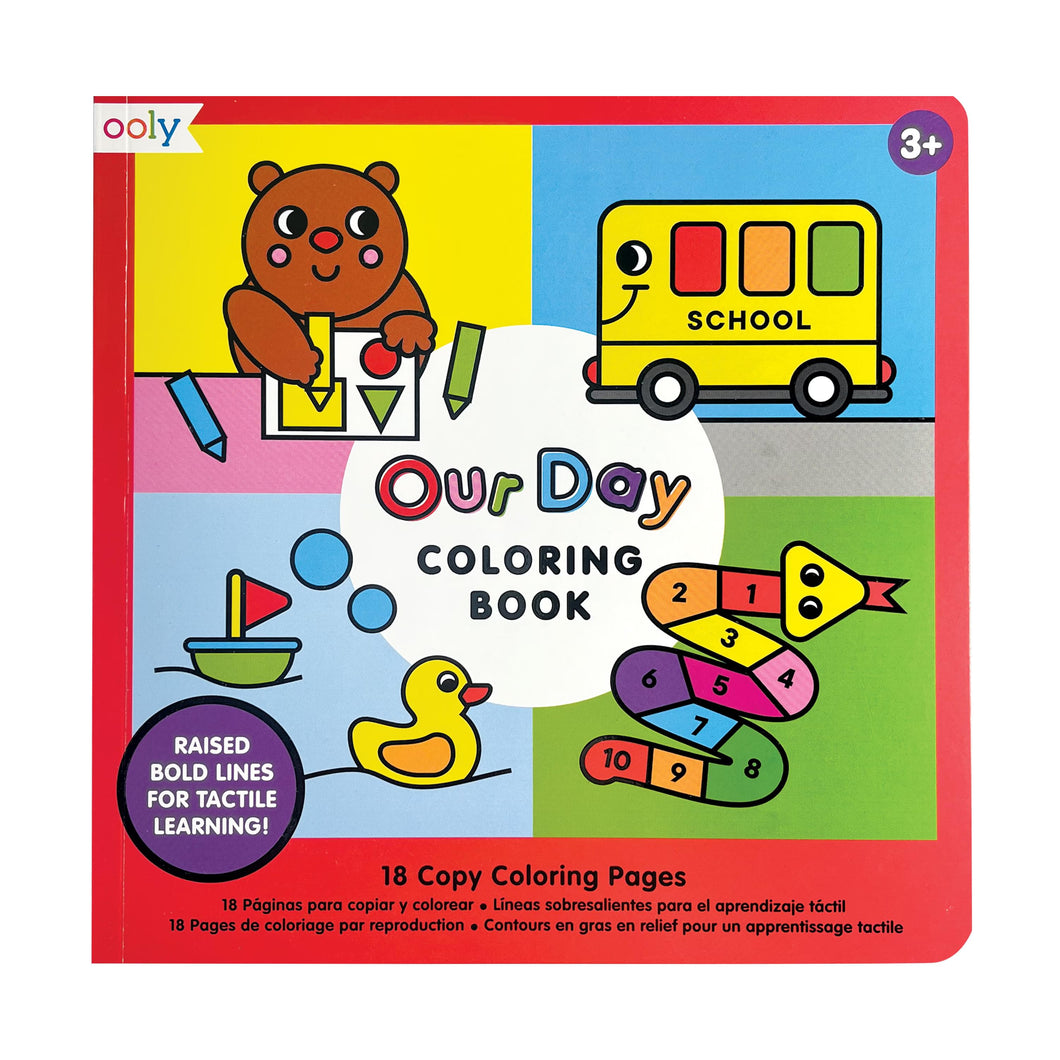 Our Day Copy Colouring Book
