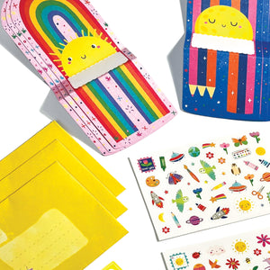 Tiny Tadas! Note Cards and Sticker Set - Hello Rainbows
