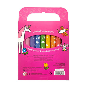 Carry Along Colouring Book Set - Unicorn Pals