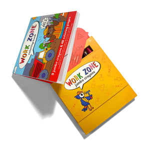 Carry Along Colouring Book Set - Work Zone