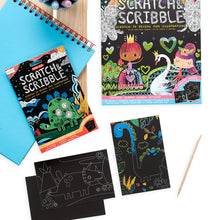 Load image into Gallery viewer, Dinosaur Days - Scratch &amp; Scribble Mini Kit
