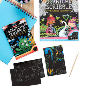 Dinosaur Days - Scratch & Scribble Mini Kit