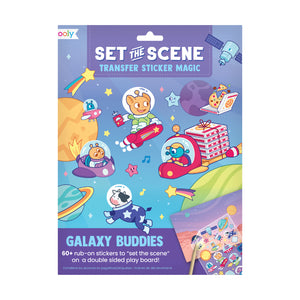 Set the Scene Transfer Stickers - Galaxy Buddies
