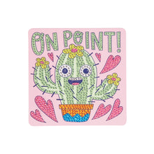 Load image into Gallery viewer, Razzle Dazzle Mini Gem Art Kit - Cheery Cactus
