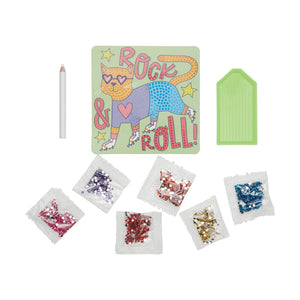 Razzle Dazzle Mini Gem Art Kit - Rolling Rocker