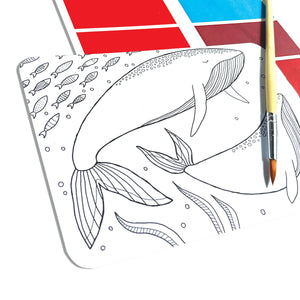 Scenic Hues DIY Watercolour Art Kit - Ocean Paradise