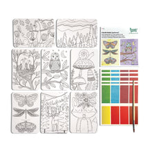 Load image into Gallery viewer, Scenic Hues DIY Watercolor Art Kit - Forest Adventure
