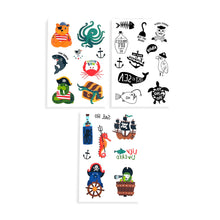 Load image into Gallery viewer, Mini Tattoo Palooza Temporary Tattoos - Pirate&#39;s Life
