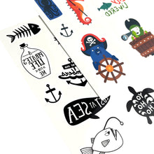 Load image into Gallery viewer, Mini Tattoo Palooza Temporary Tattoos - Pirate&#39;s Life
