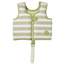Load image into Gallery viewer, Kids Swim Vest Into the Wild Khaki 1–2 Years
