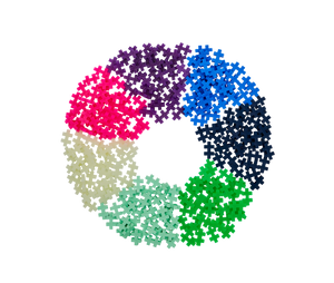 Northern Lights Colourmix - 240 Pieces