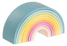 Load image into Gallery viewer, Dëna Rainbow  – Pastel (10 piece silicone set)
