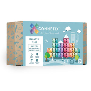 Connetix 24 Piece Pastel Rectangle Pack