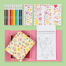 Load image into Gallery viewer, Ballet Colouring Set
