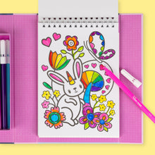 Load image into Gallery viewer, Tiger Tribe Magical Creatures Colouring Set – portable mess-free colouring for kids – the outdoor kid.
