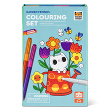 Load image into Gallery viewer, Tiger Tribe Colour Change Colouring Set – Garden Friends – full kit with markers – the outdoor kid.
